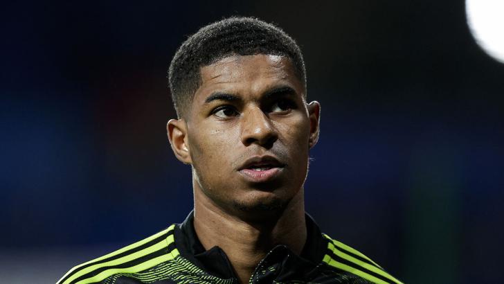 Man Utd striker Marcus Rashford